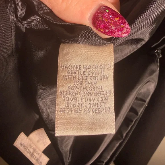 Worthinfton Classic Black Pencil Skirt - size 18 - Picture 4 of 5